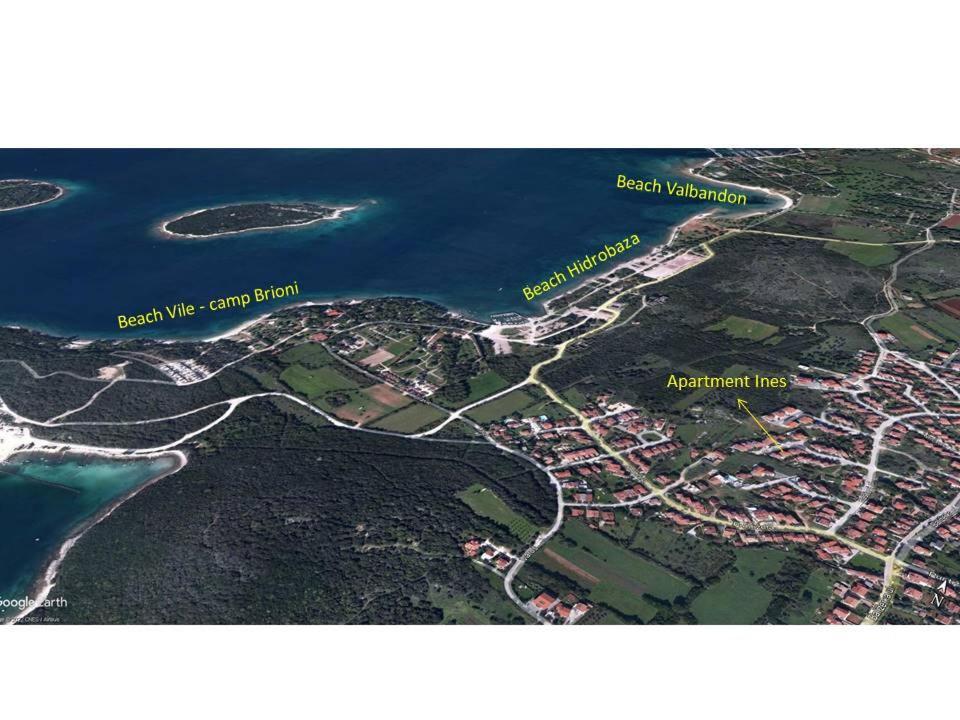 Apartman Ines- Stinjan Pula Exteriör bild